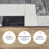 Miqna 2-tlg. rutschfestes Badteppich Set , waschbar (60x100 Produktbild-Vorschau 6