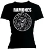 Ramones skinny Frauenshirt M Seal Produktbild-Vorschau 2