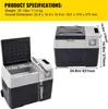 SucceBuy Frigorifero per auto a 12 volt, congelatore Anteprima dell’immagine prodotto 7