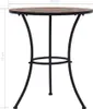 vidaXL Tavolo bistrot a mosaico arancio/grigio 60 cm in Anteprima dell’immagine prodotto 7