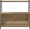 vidaXL Bücherregal Artisan-Eiche 80 x 30 x 78,5 cm Produktbild-Vorschau 6
