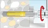 TOX Messing-Spreizdübel Metrix M12x37 mm / innen und außen Produktbild-Vorschau 11