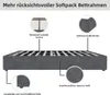 okwish Platformová postel 160x200 Podlahová postel Náhled obrázku produktu 7