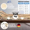 Coemo 7 Zonen Lattenrost Ergo KF 140x200 cm mit Kopf- & Produktbild-Vorschau 6
