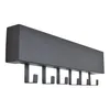 Portemanteau mural LOFT42 Mula – 61 x 19 x 6 – Métal noir – Voir les images du produit 2