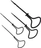 Four black hand drills of varying sizes are arranged diagonally on a white background. Produktbild-Vorschau