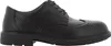 A side view of a black leather safety shoe. Produktbild-Vorschau
