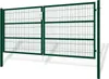 Doppelflügeliges Zauntor 3m RAZO H.140cm grün Produktbild-Vorschau 2