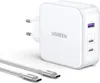 UGREEN Nexode USB-A+2*USB-C 140W GaN Fast Charger+USB-C Produktbild-Vorschau 1