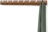 UMBRA FLIP 8 HOOK Garderobenleiste Garderobe Haken Wallnuss Produktbild-Vorschau 8
