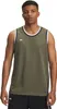 Under Armour Zone Pro Mesh ärmelloses T-shirt Grün M Mann Produktbild-Vorschau 1
