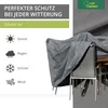Premium Schutzhülle für Sitzgruppe rund, Größe:rund Ø 200 x Produktbild-Vorschau 3