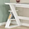 Skye Decor, Lungo - White, Schreibtische, Weiß, Spanplatte, Produktbild-Vorschau 7