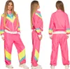 Damen Kostüm 80er Jahre  Trainingsanzug Gr. S - 2XL - Produktbild-Vorschau 3