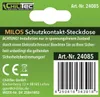 MILOS Schutzkontakt-Steckdose mit LED anthrazit, 250V/ 16A, Produktbild-Vorschau 6