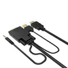 VGA auf HDMI Kabel / VGA Stecker > HDMI Stecker Produktbild-Vorschau 4