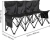 SucceBuy Banc pliable portable pour quatre personnes avec Voir les images du produit 8