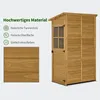 M MCombo Gartenschrank Gartenhaus Holz Wetterfest, Outdoor Produktbild-Vorschau 7
