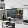 Küchenrückwand Spritzschutz Glas mit Motiv Küche Zutaten 40 Produktbild-Vorschau 2