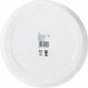 The underside of a white planter lid with a label and QR code. Náhled obrázku produktu