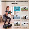 Extralink StayFit SpinMove Černá Vibrační fitness plošina Náhled obrázku produktu 6