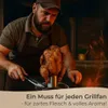 TOPANBIETER 999 Premium Hähnchenhalter Edelstahl für Grill Produktbild-Vorschau 6