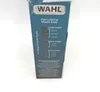 The image shows the side panel of a Wahl hair clipper packaging box. Podgląd zdjęcia produktu