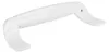 A white plastic handle on a white background. Produktbild-Vorschau