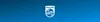 A blue background with the Philips logo in the center. Produktbild-Vorschau