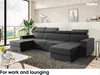 MEBLINI Schlafcouch mit Bettkasten - Ecksofa mit Produktbild-Vorschau 3