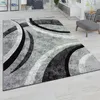 Teppich Wohnzimmer Kurzflor Vintage Handgearbeiteter Produktbild-Vorschau 1