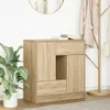 vidaXL Credenza con cassetti e ante in rovere Sonoma Anteprima dell’immagine prodotto 1