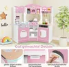 DREAMADE Eckküchen-Spielset, hölzerne Spielküche für Kinder Produktbild-Vorschau 3