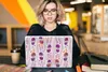 MuchoWow® Laptop Aufkleber Sticker Cover Tulpen - Blumen - Produktbild-Vorschau 5