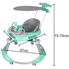 4 in1 Baby Lauflernhilfe,Lauflernwagen Klappbar mit Musik Produktbild-Vorschau 7