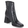 Tamaris Damen Stiefeletten Schwarz Kunstleder in Knautsch Produktbild-Vorschau 5