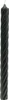 Schwarze Rustic Stabkerzen 350/28mm RAL-Qualität Lange Produktbild-Vorschau 3