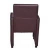 Esszimmer Stühle (2er Set) auf Rädern braun Produktbild-Vorschau 5
