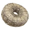 Rattan Blumenschale natur mit Folie für Außen - 40 cm - Produktbild-Vorschau 3