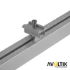 4x ALU Mittelklemme silber Easy-Click-System 30-45mm Solar Produktbild-Vorschau 4