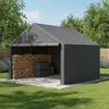 Fahrradschuppen Zelt 305x296x233cm Lagerzelt Motorradgarage Produktbild-Vorschau 6