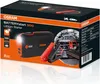 The image shows the retail packaging of an OSRAM BATTERYstart 300 Lithium Starter, which also functions as a power bank. The packaging displays the product itself, along with graphics of a car engine and jump leads, and includes product specifications. Náhled obrázku produktu