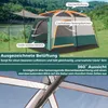 Kempinkový stan COSTWAY pro 4-6 osob, tunelový stan s Náhled obrázku produktu 4