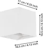 Applique extérieure Eglo Calpino LED Blanc IP54 7,9 W Voir les images du produit 6