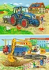 2 x 12 Teile Ravensburger Kinder Puzzle Baustelle und Produktbild-Vorschau 7