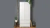IMAGE7 Armoire - 2 portes + 2 tiroirs - Blanc mat - 80 x Voir les images du produit 6