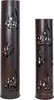 Windlichtsäule "Flammen", 2er Set, Lampe, Leuchte Produktbild-Vorschau 2