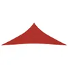 vidaXL Tenda da sole 160 g/m² Rosso 5x5x5 m HDPE Anteprima dell’immagine prodotto 10
