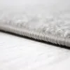 Teppich Geometrisches Muster Meliert in Blau Grau Weiß Produktbild-Vorschau 3