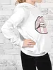KMISSO Mädchen Pullover mit Kapuze Power Stars Weiß 134 Produktbild-Vorschau 3